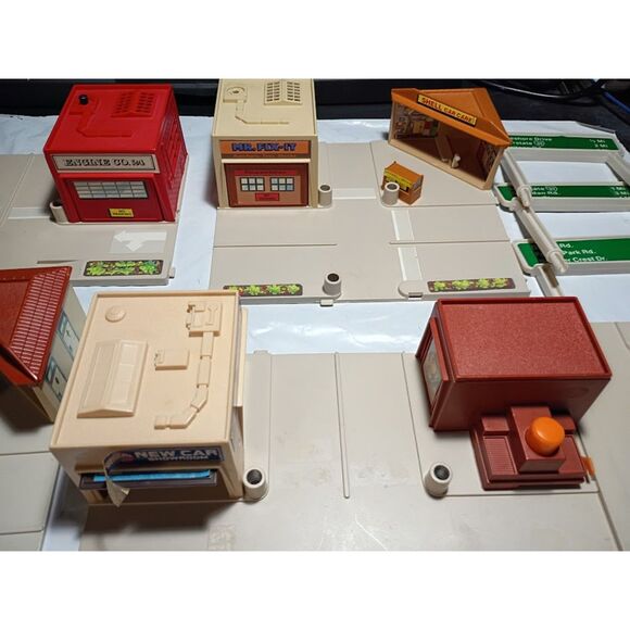 Hot Wheels Mattel Deluxe Lot Buildings Signs & More - Picture 5 of 14